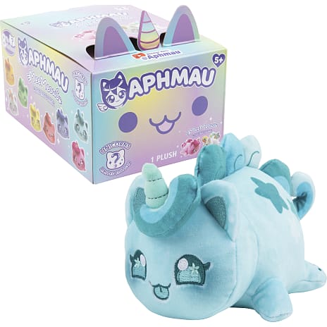 Aphmau MeeMeow enhjørning bamse 15 cm - assorteret