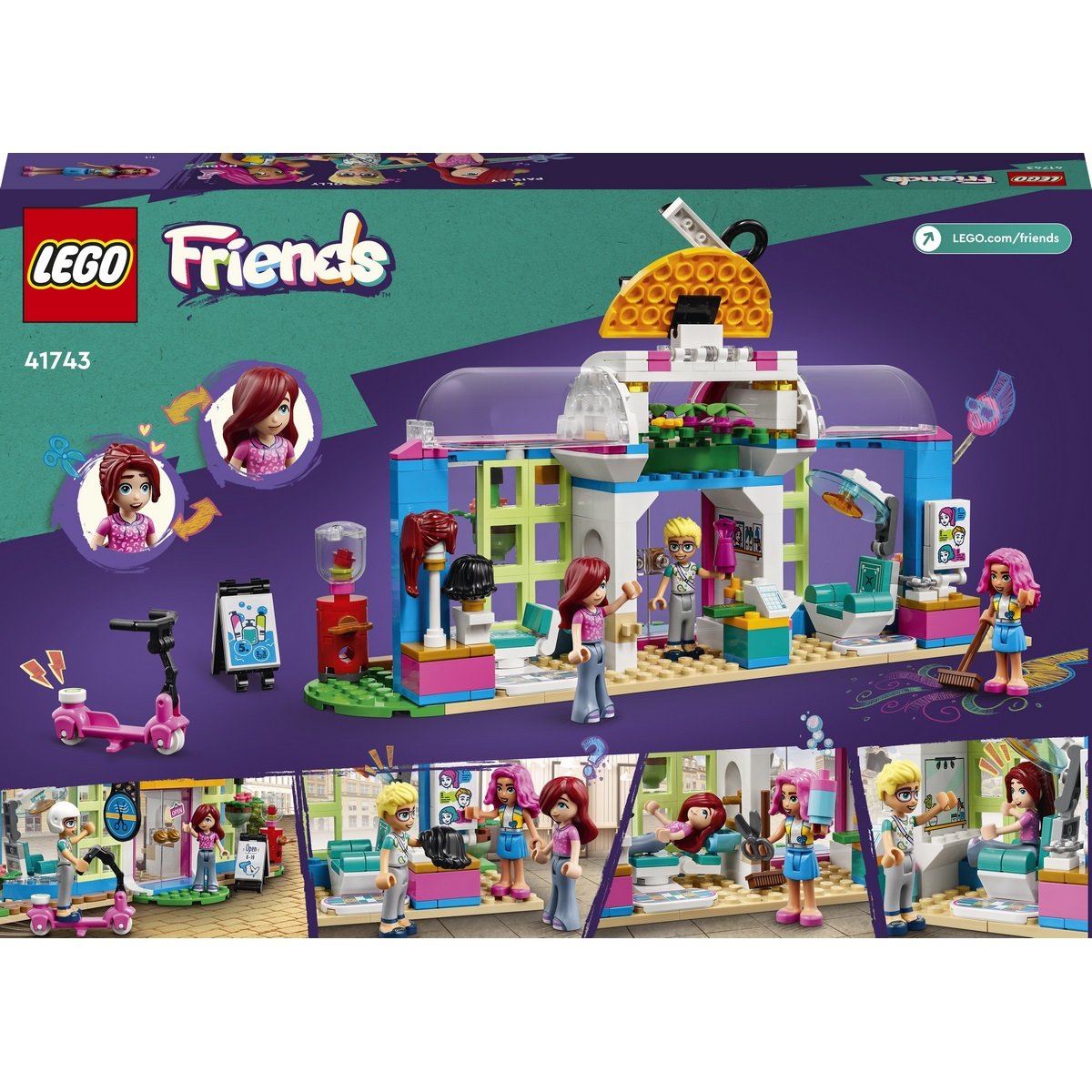 Le salon de coiffure Lego Friends 41743