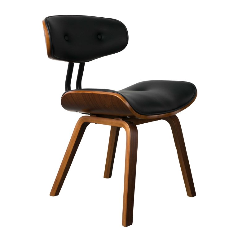 Dutchbone Blackwood eetkamerstoel walnoot