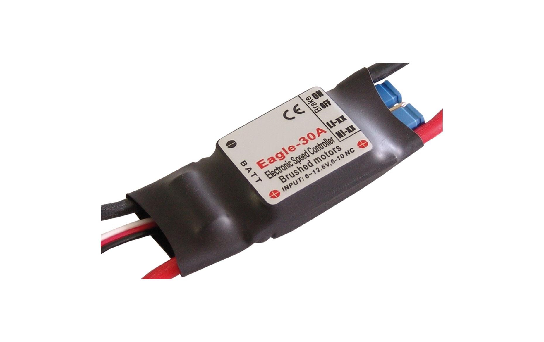 Brushed Regler Eagle 30A 2-3SBrushed ESC für Flugzeugmodelle