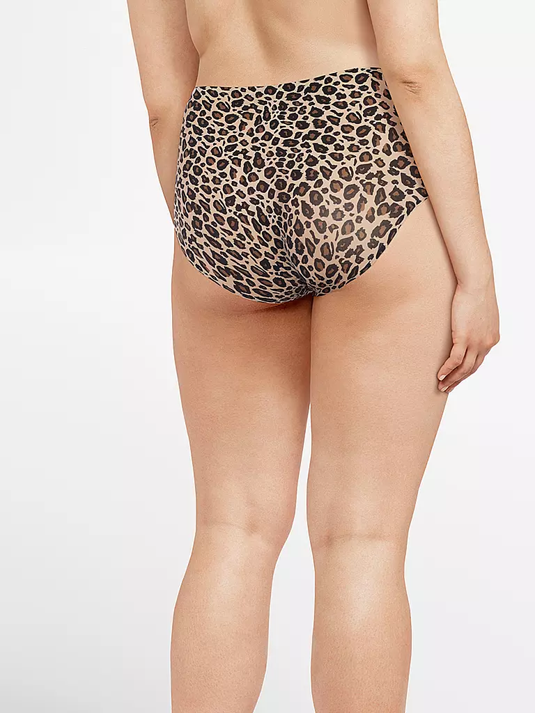 CHANTELLE Softstretch Slip leopard nude braun