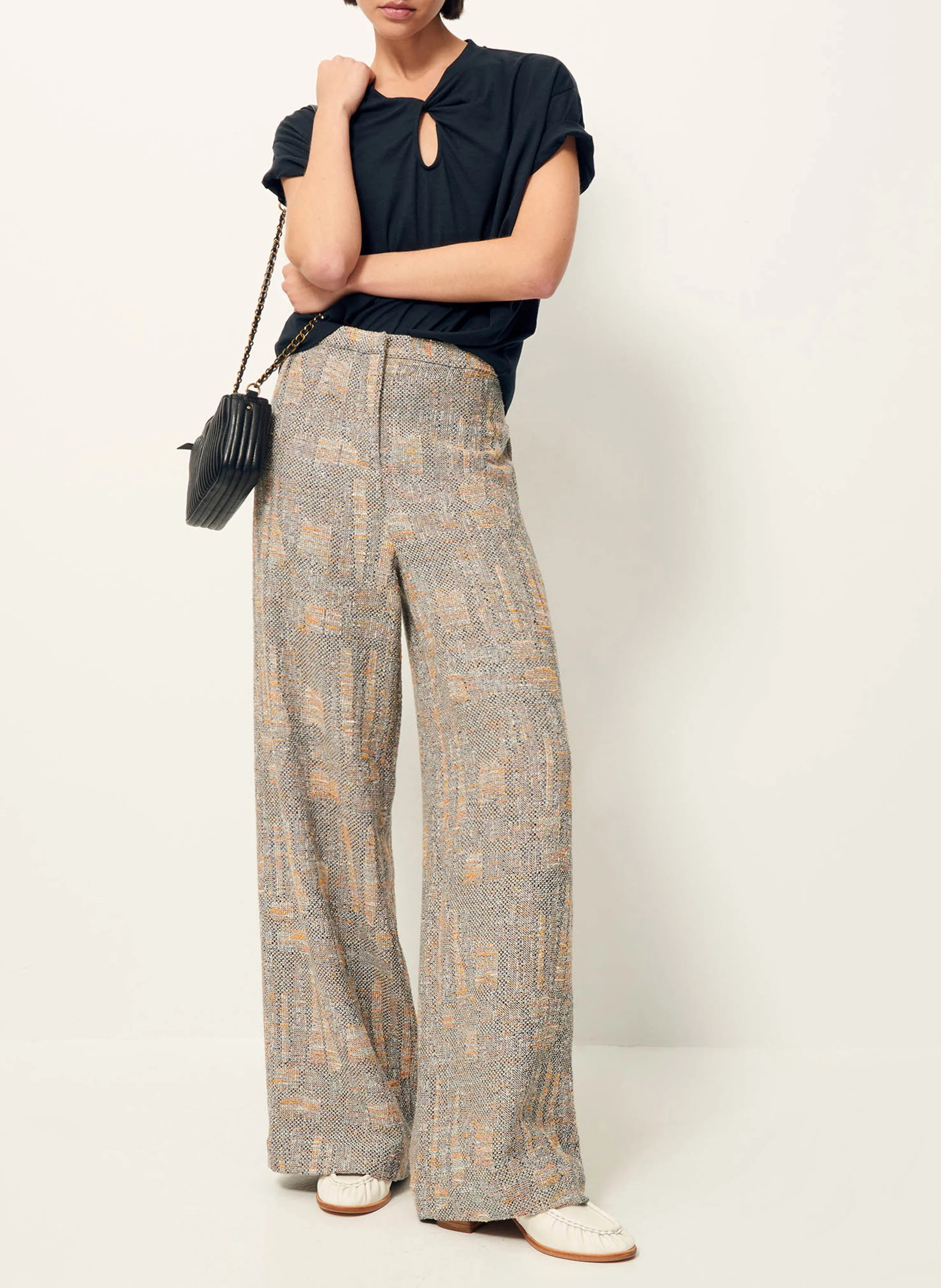 TOOTWIST - Tee-shirt manches courtes twisté | Bleu