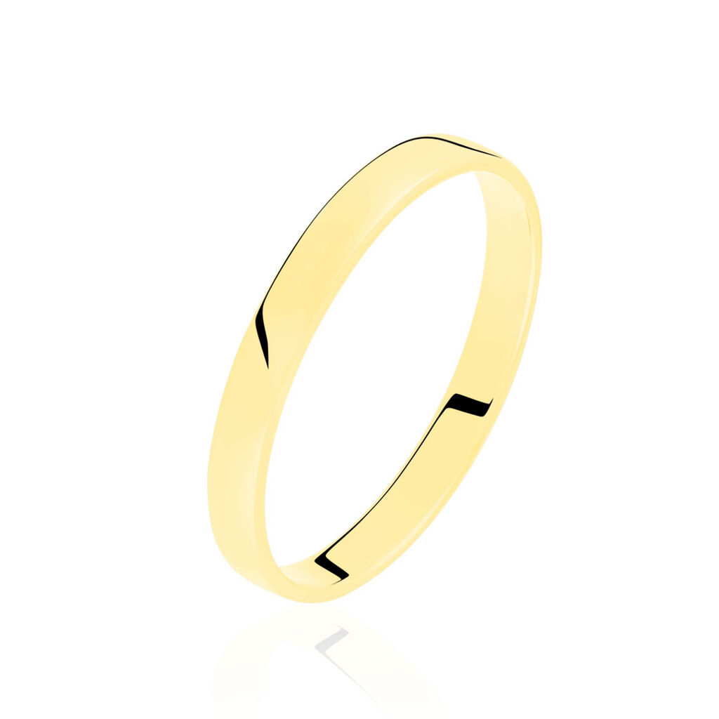 Alliance Julie Ruban Classique Or Jaune
