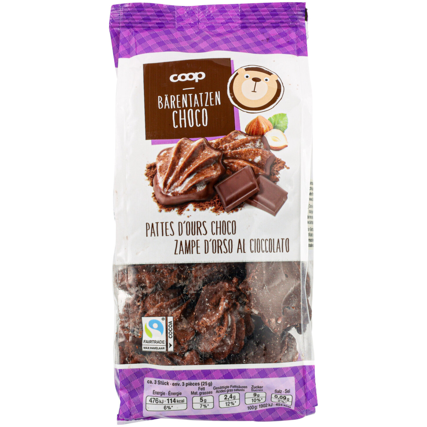 Bärentatzen au chocolat