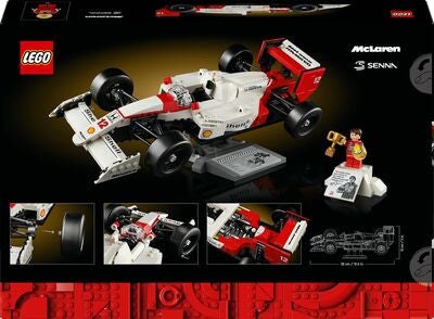 LEGO Icons 10330 McLaren MP4/4 og Ayrton Senna
