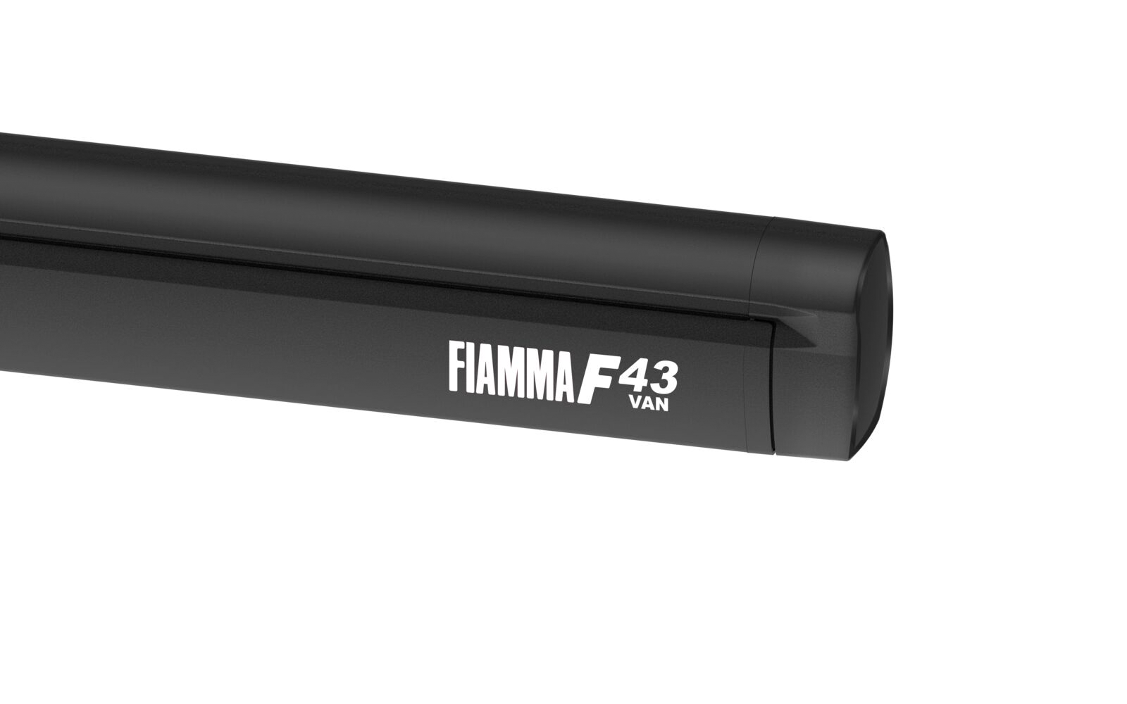 Fiamma Wandmarkise F43van 270 Gehäusefarbe Deep Black Tuchfarbe Royal Grey 270 cm