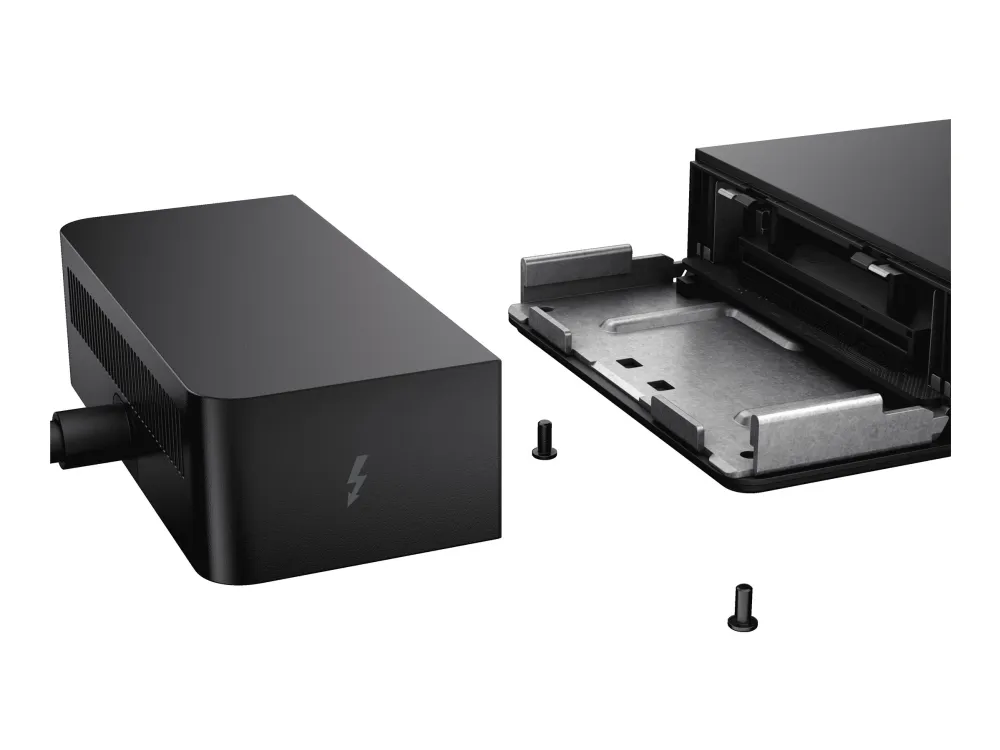 Dell® | WD22TB4 - Dockingstation - Thunderbolt - HDMI, DP, Thunderbolt - GigE - 130 Watt - Sort