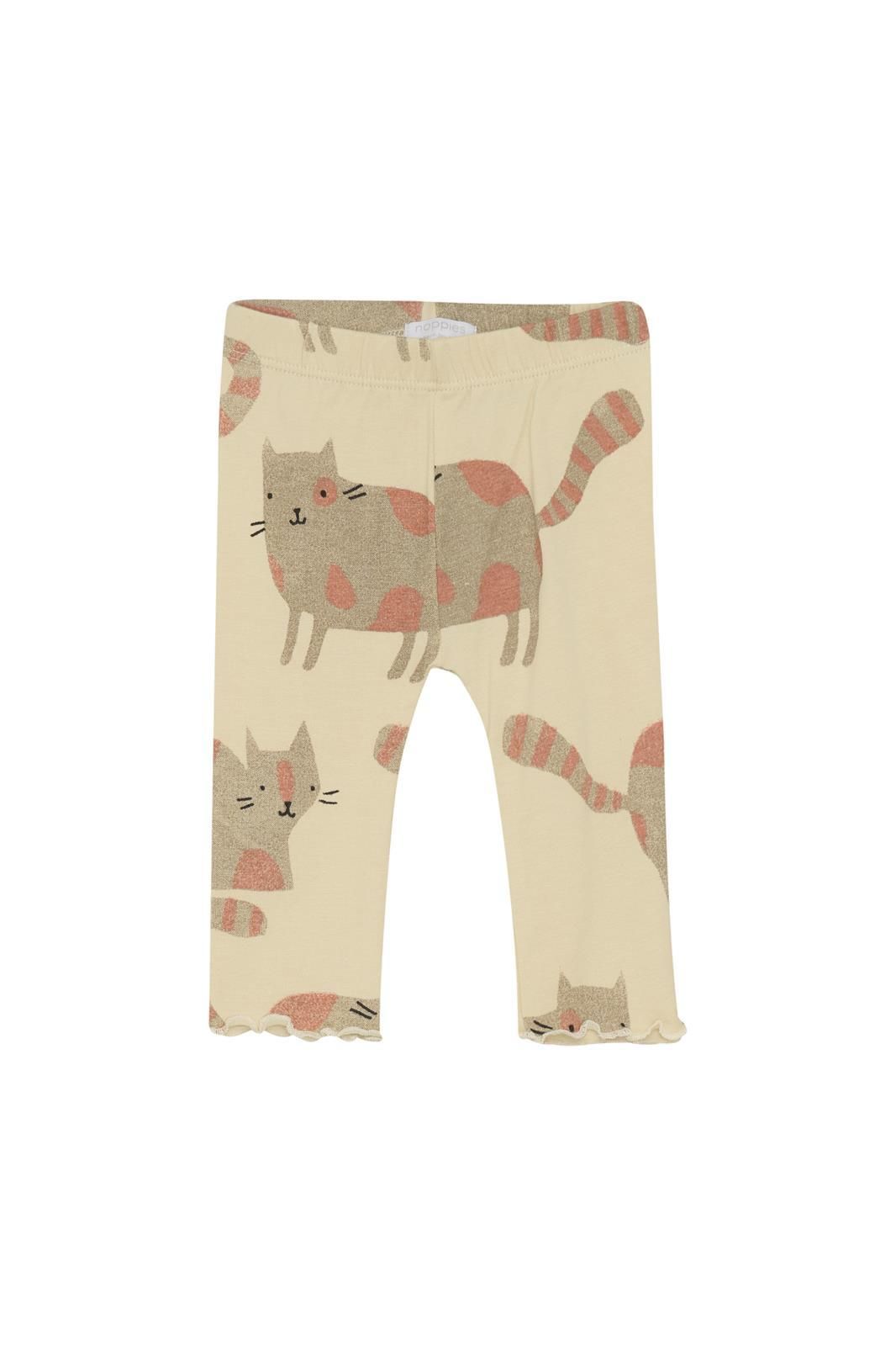 Noppies Baby Legging Tullytown - Animals Pattern Medium Grey