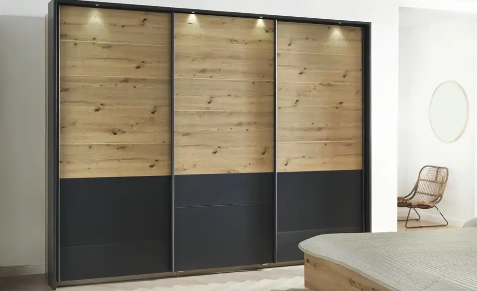 Schwebetürenschrank 3-türig Bilbao