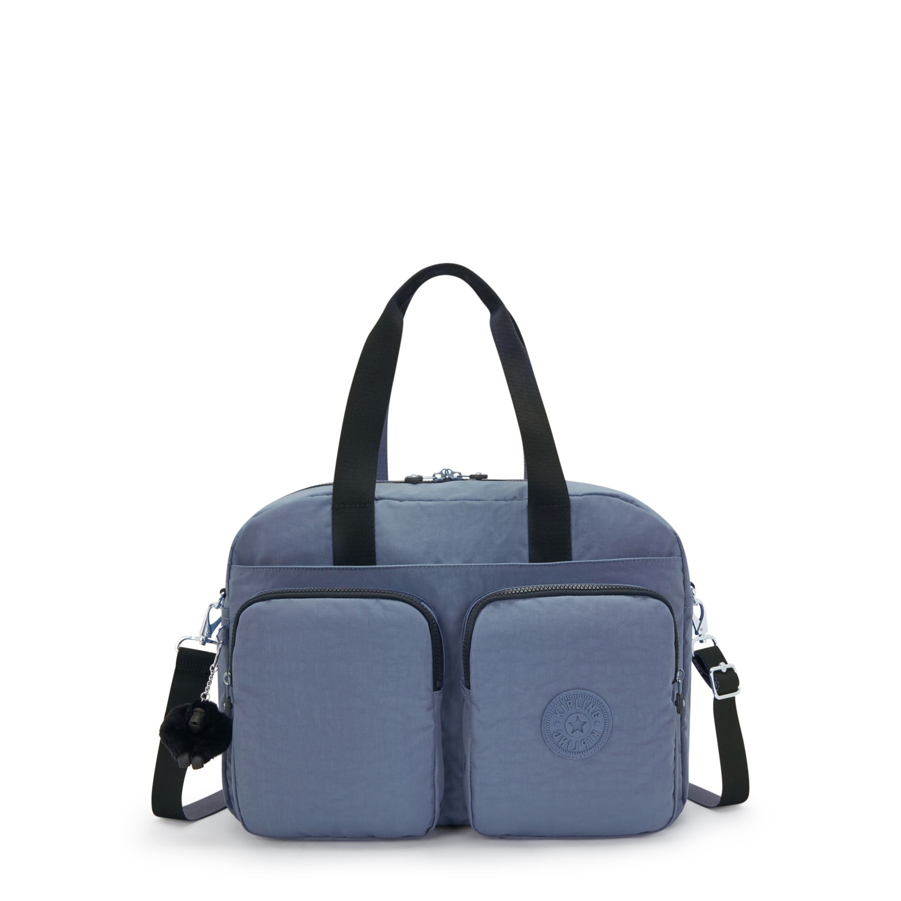 DEFEA XL Sac de voyage de taille moyenne pour le week-end avec compartiment pour ordinateur portable - Blue Lover