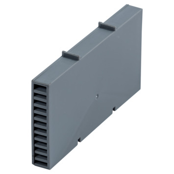 Sanivesk spouwmuurrooster grijs 5 stuks