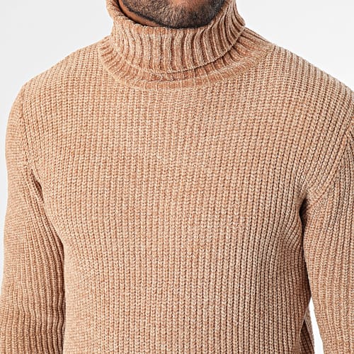 Pull Col Roulé Camel