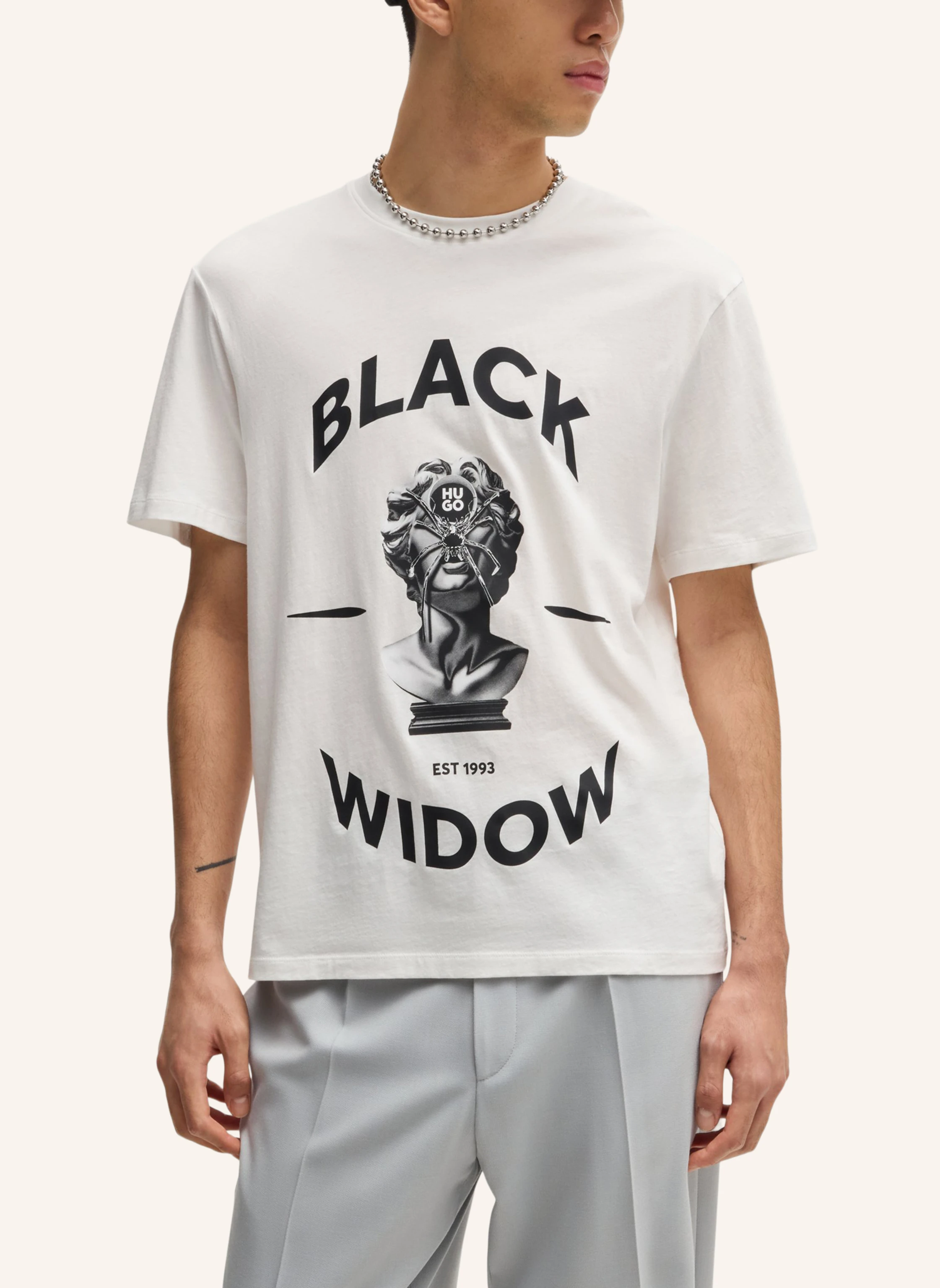 HUGO T-Shirt DOSTALGI Relaxed Fit