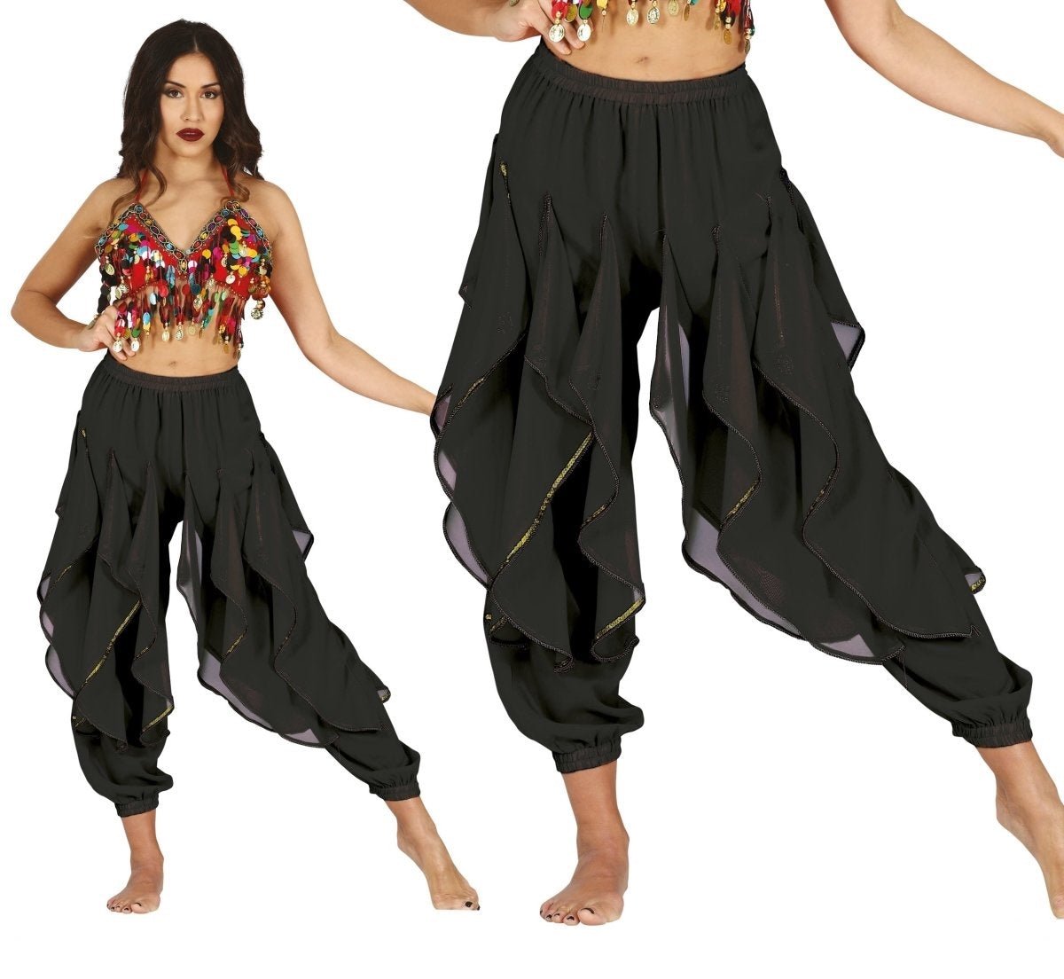 Zwarte Broek Buikdanseres