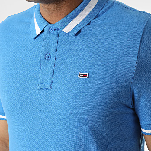 Polo Manches Courtes Tipped 2220 Bleu Clair