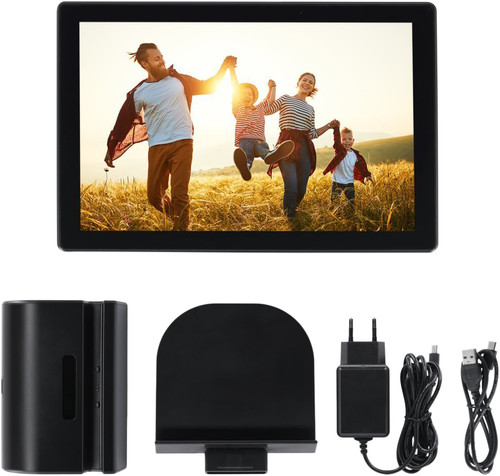 Rollei Frameo WiFi 10 inch Docking Zwart