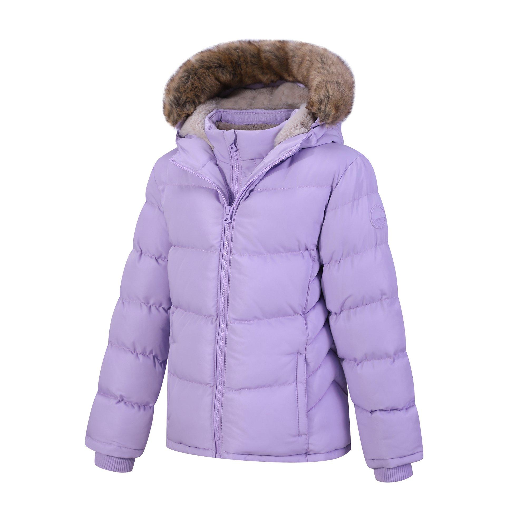 SoulCal Girls 2 Zip Bubble Jacket