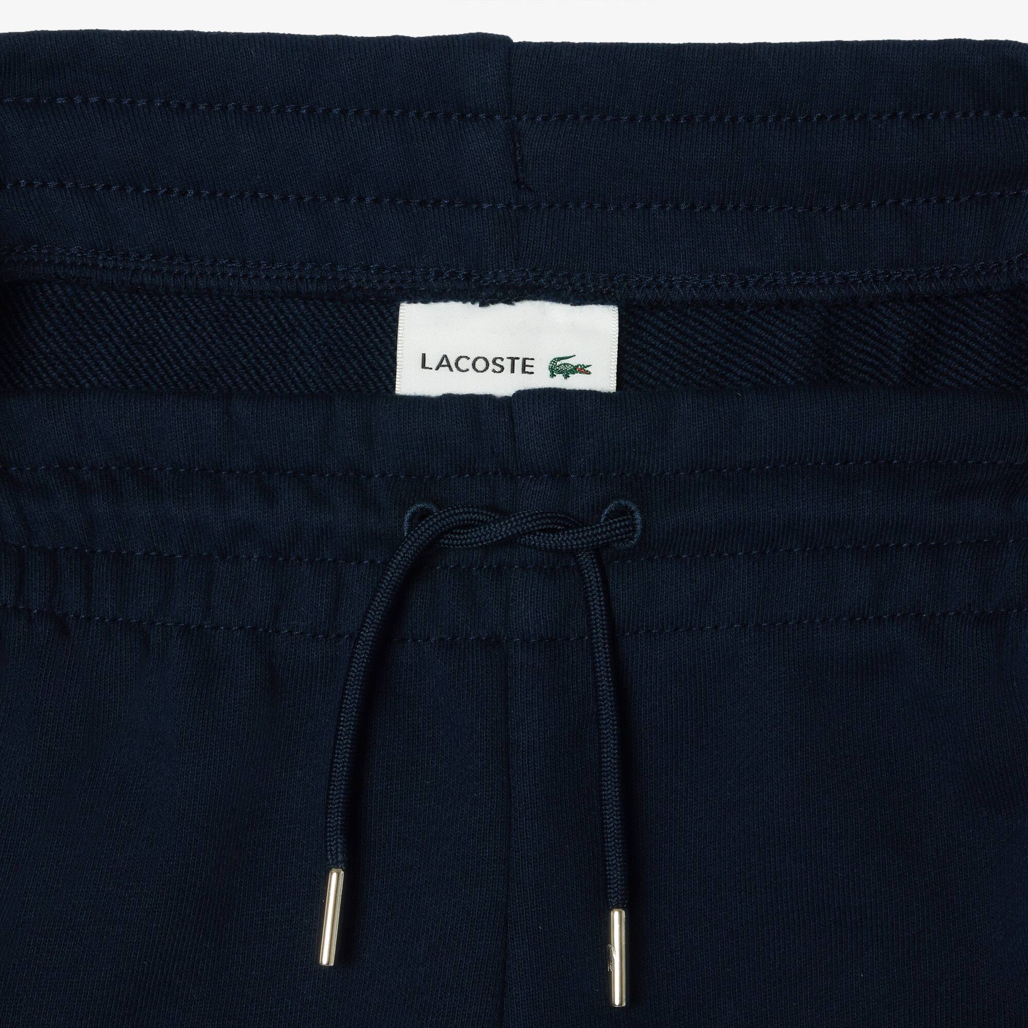Pantalon de survêtement évasé en molleton Pantalons & Robes - Bleu - Lacoste - Fille