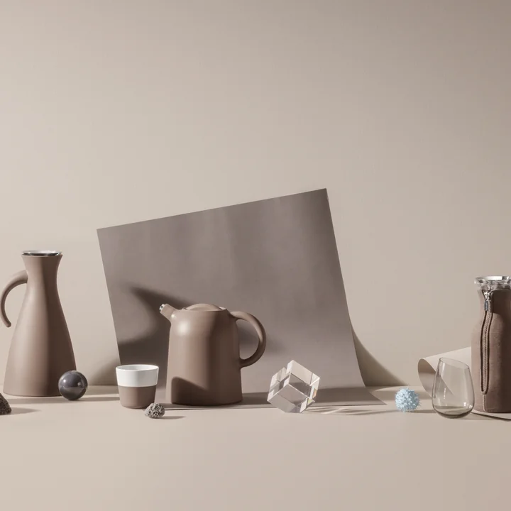 Eva Solo - Thimble Isolierkanne 1 l, marmorgrau