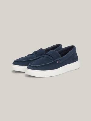 Mocassins híbridos de camurça