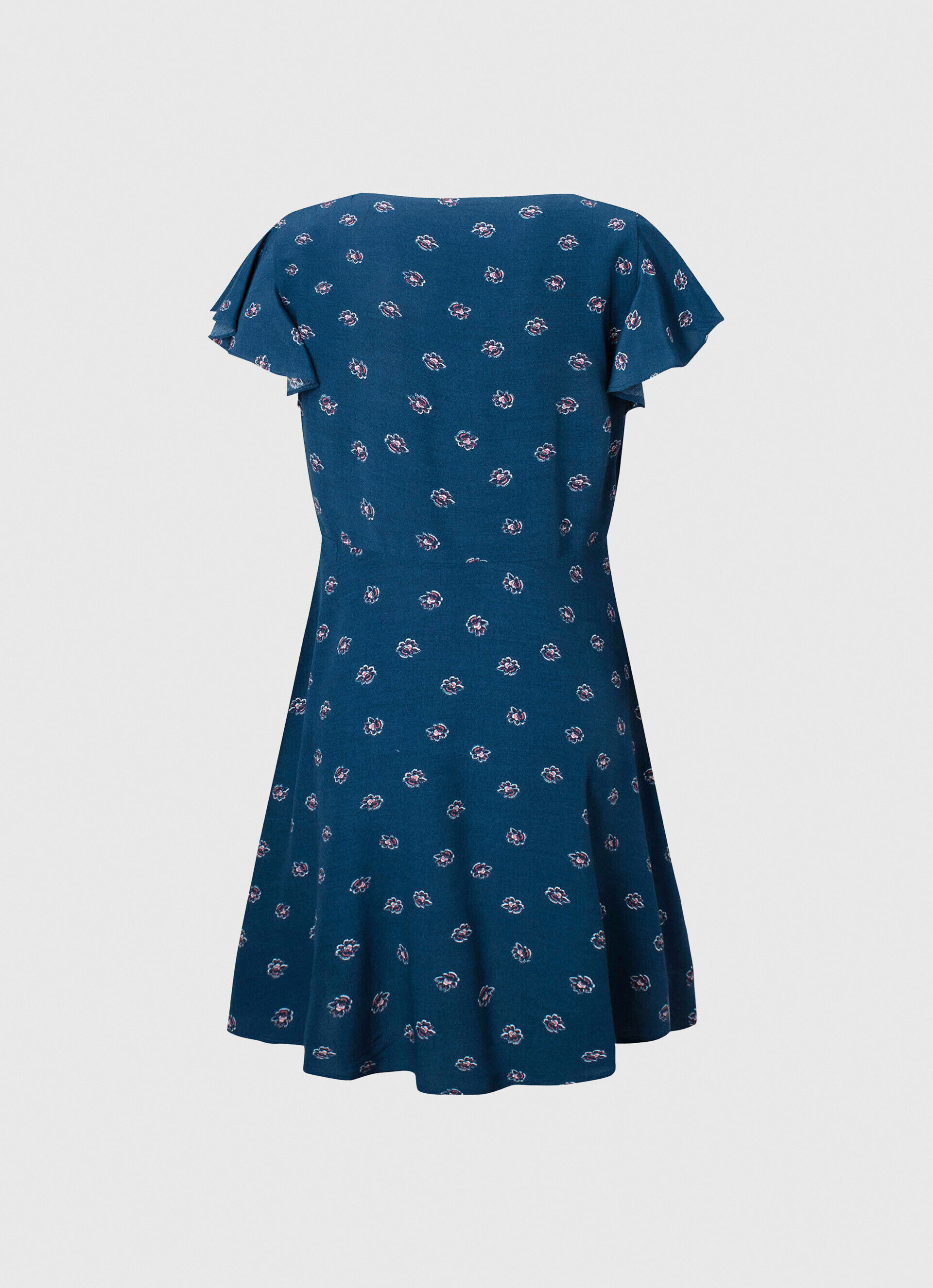 VESTIDO COM ESTAMPA FLORAL - multicolorido