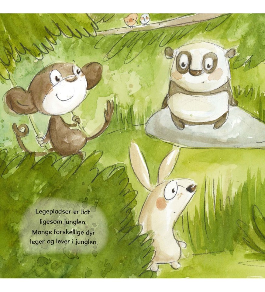 A big hug book - LEGEPLADSEN ER LIGESOM EN JUNGLE
