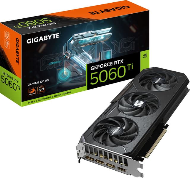 Gigabyte GeForce RTX 5060Ti GAMING OC 8GB grafikkort
