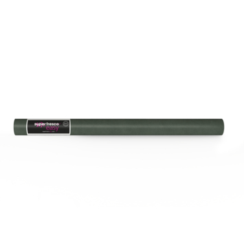 Vliesbehang extra breed Uni glans donkergroen (127468)