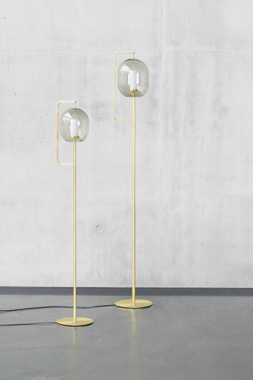 ClassiCon Lantern Medium vloerlamp LED Brass