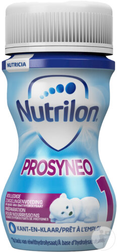 Nutrilon Prosyneo 1 Lait Pour Nourrissons Bébé 0-6 Lait Liquide Bouteille 70ml
