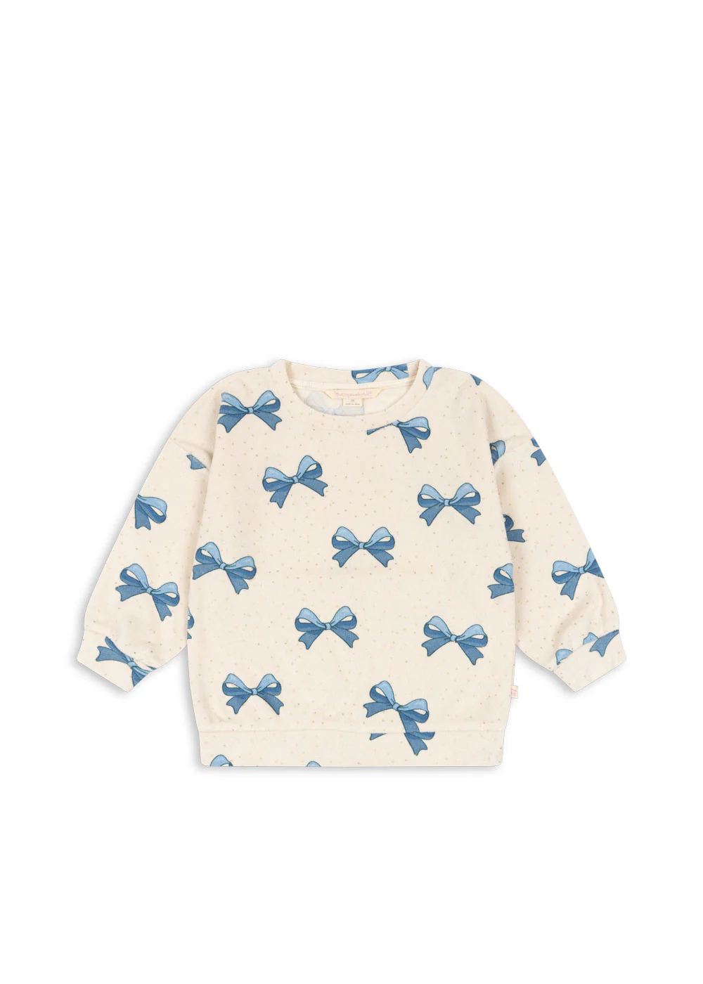 Itty sweatshirt - bowie blue gold - 6M