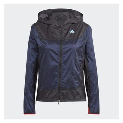 Veste imperméable Femme adidas Performance adizero Noir Bleu
