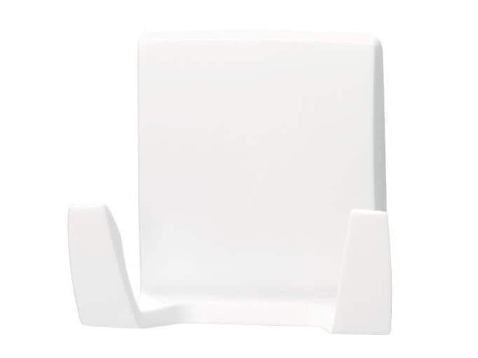 tesa Haken Powerstrips WP Weiss, 3 kg Doppelhaken mit Powerstrips-Befestigung