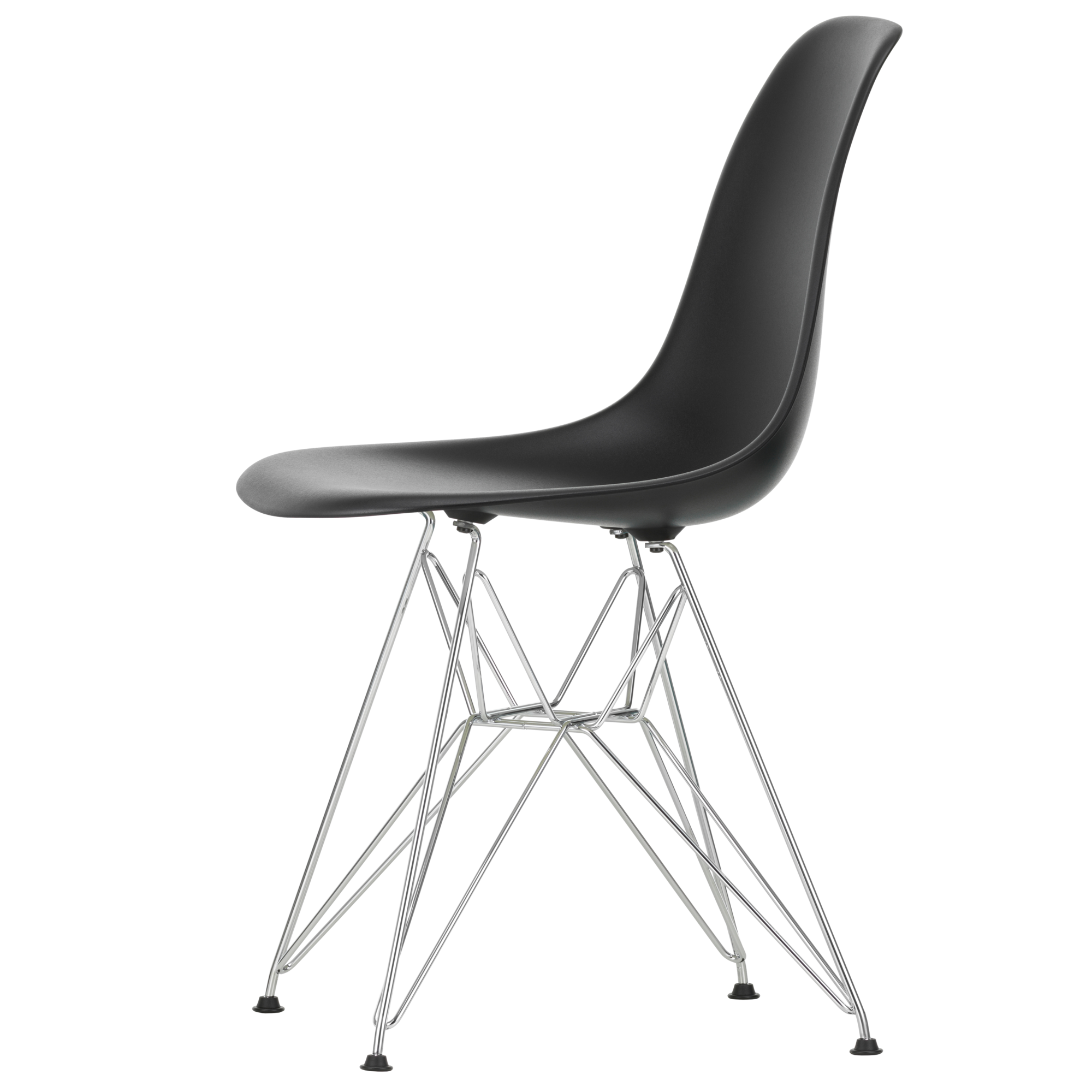 Eetkamerstoel DSR RE chroom Deep Black