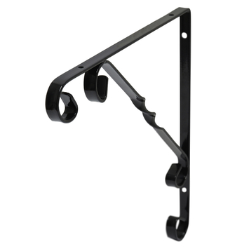 Duraline plankdrager ornament zwart 25x25 cm