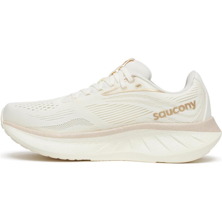 Saucony Ride 18 Womens Vanilla