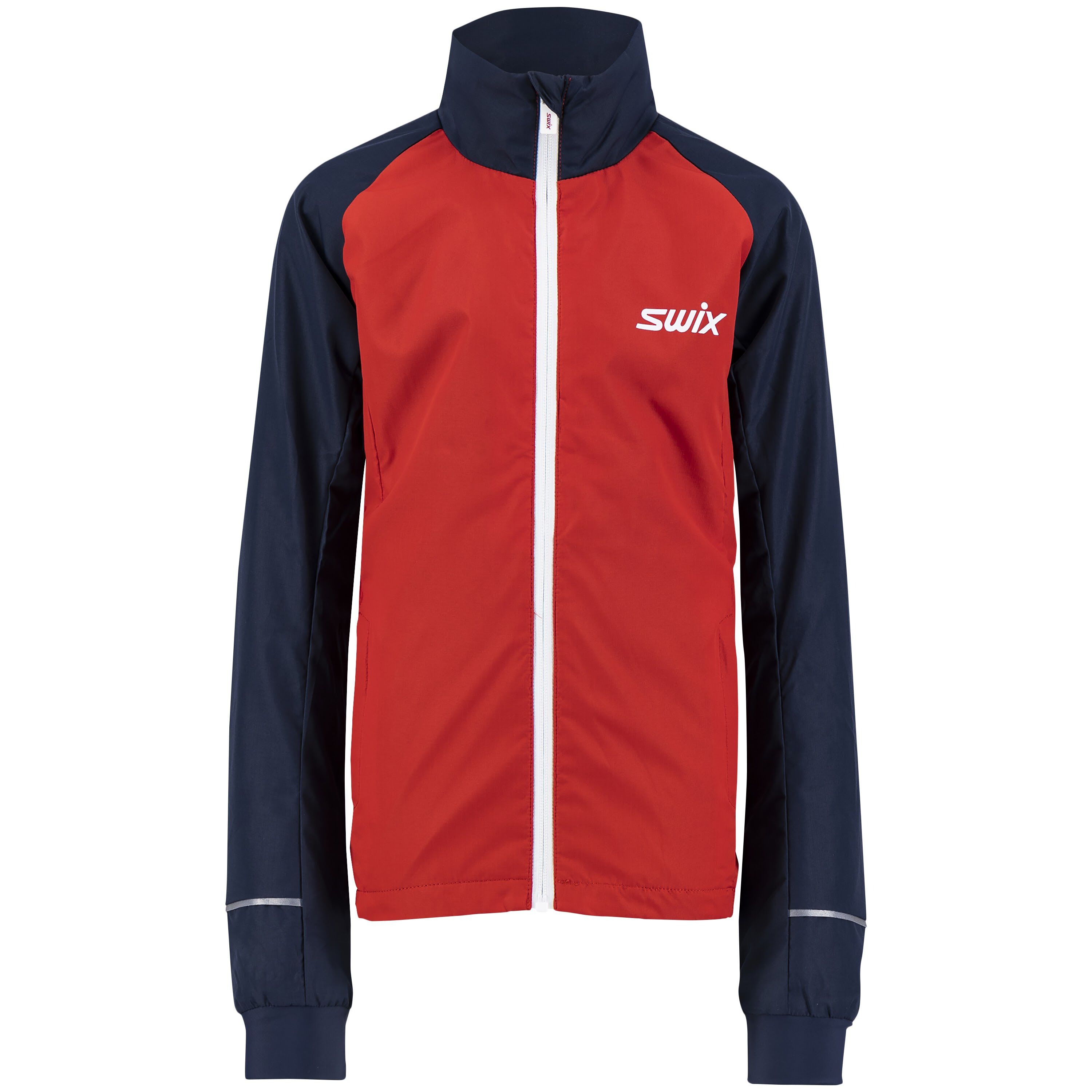 Trails Jacket Junior Dark Navy/Swix Red