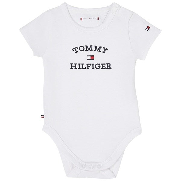 Køb Tommy Hilfiger Baby TH Logo Body White