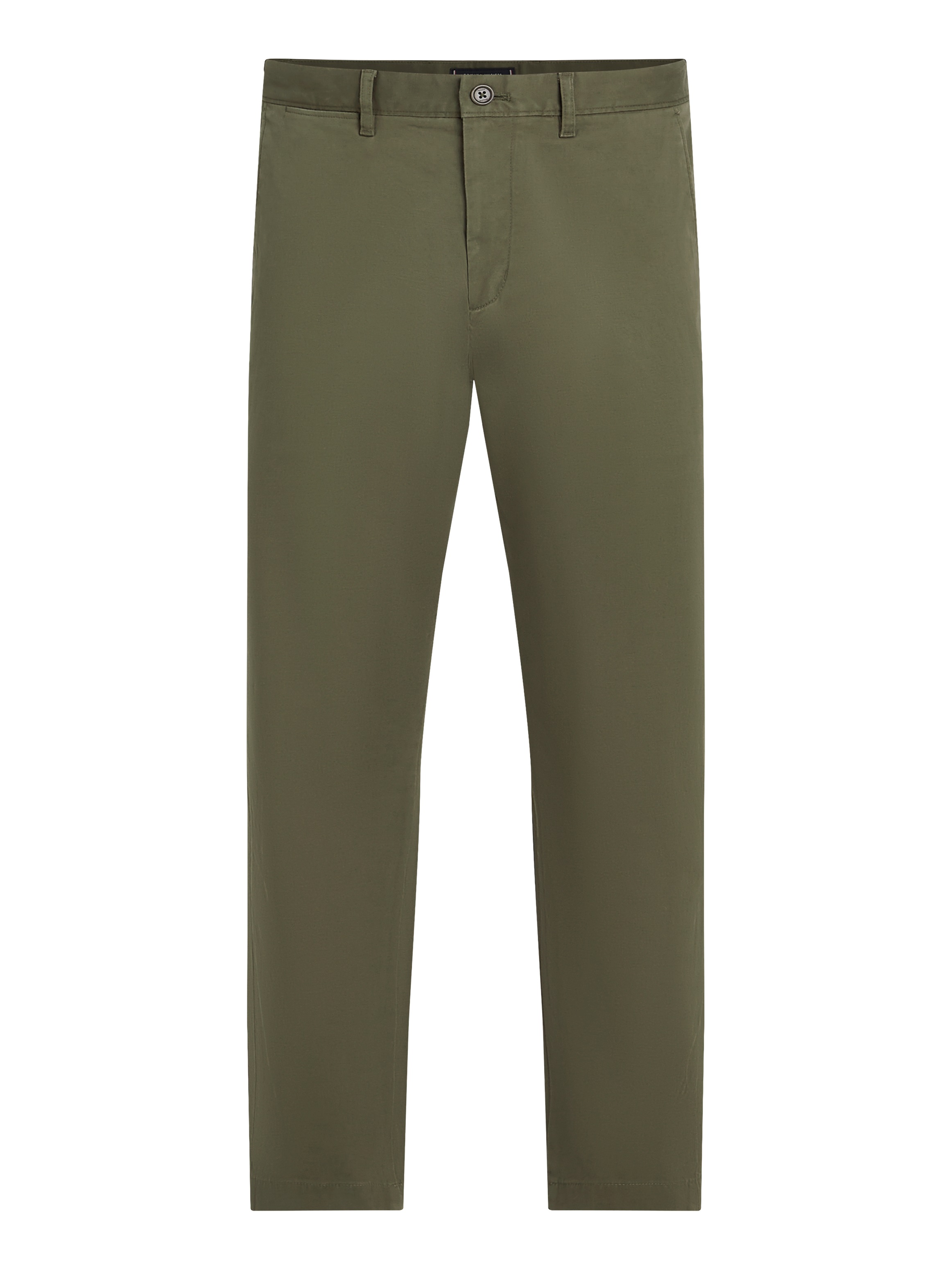 Tommy Hilfiger Chinohose »DENTON CHINO SATIN«  mit Gesässtaschen mit Knopf, Logostickerei