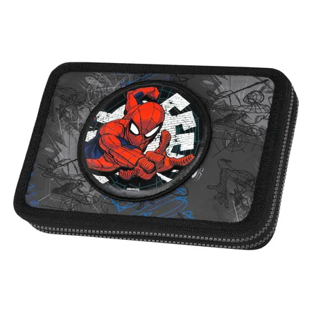 CoolPack XL-Etui gefüllt mit McAddy, 2-Zip, MARVEL – SPIDER MAN -Kollektion 2024-