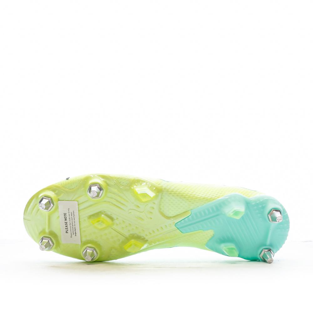 Puma Chaussures de Football Bleu/Jaune Fluo Homme Future Ultimate 107164