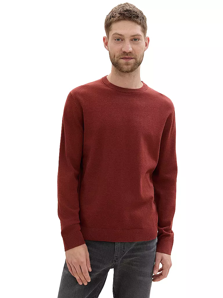 TOM TAILOR Pullover rot