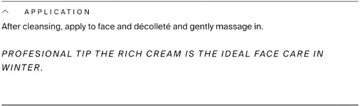 Less Is More Organic Rich Moisture & Firming Facial Cream