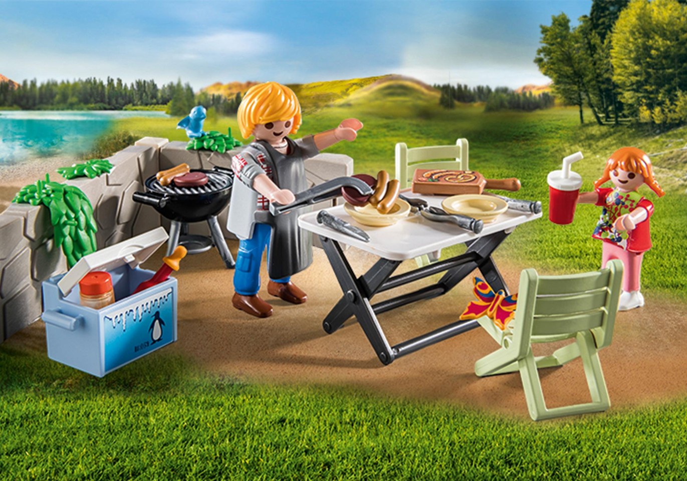 Playmobil - Fælles grillaften (71427)