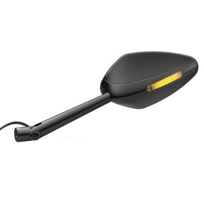 Rétroviseur Rizoma Veloce L Sport avec clignotant (l'unité) Universel - Noir