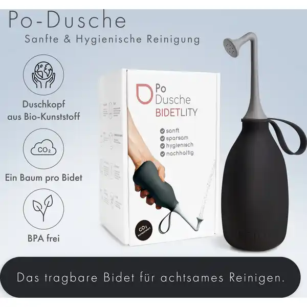 Po-Dusche Intim-Dusche COAL