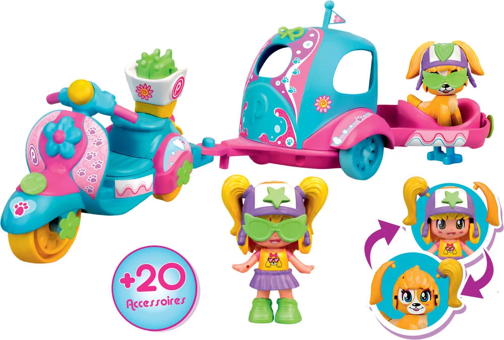 PINYPON - COFFRET MOTO MY PUPPY AND ME