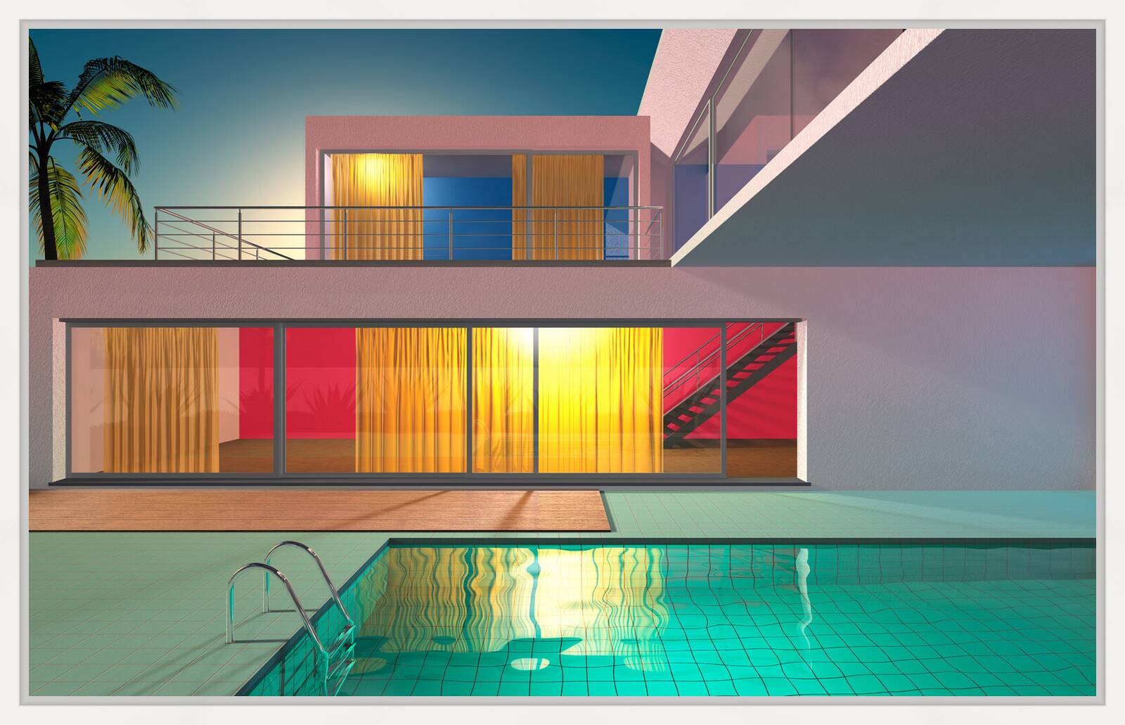 Pool 49 by Carl Miller - Limited Edition. Edition of: 150. Signed.