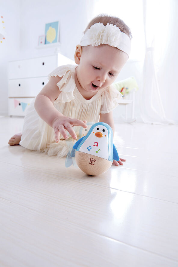 Hape Hape Penguin Wobbler
