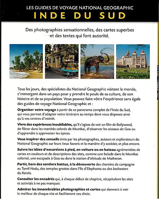 NATIONAL GEOGRAPHIC - INDE DU SUD NATIONAL GEOGRAPHIC